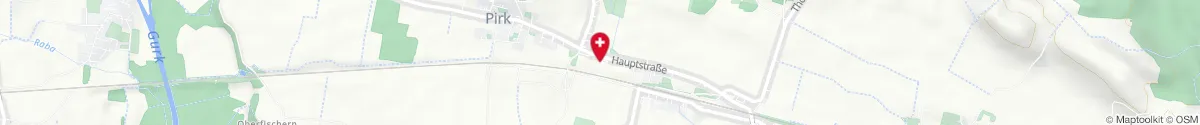 Kartendarstellung des Standorts für Kornblumen Apotheke in 9131 Grafenstein